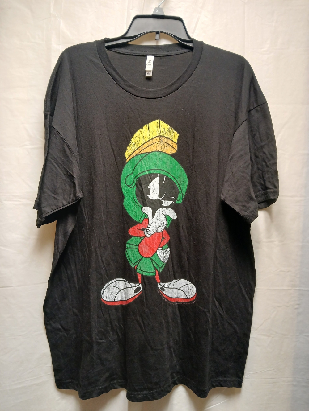 Zuni Sportswear Black Looney Tunes Marvin the Martian Graphic Tee